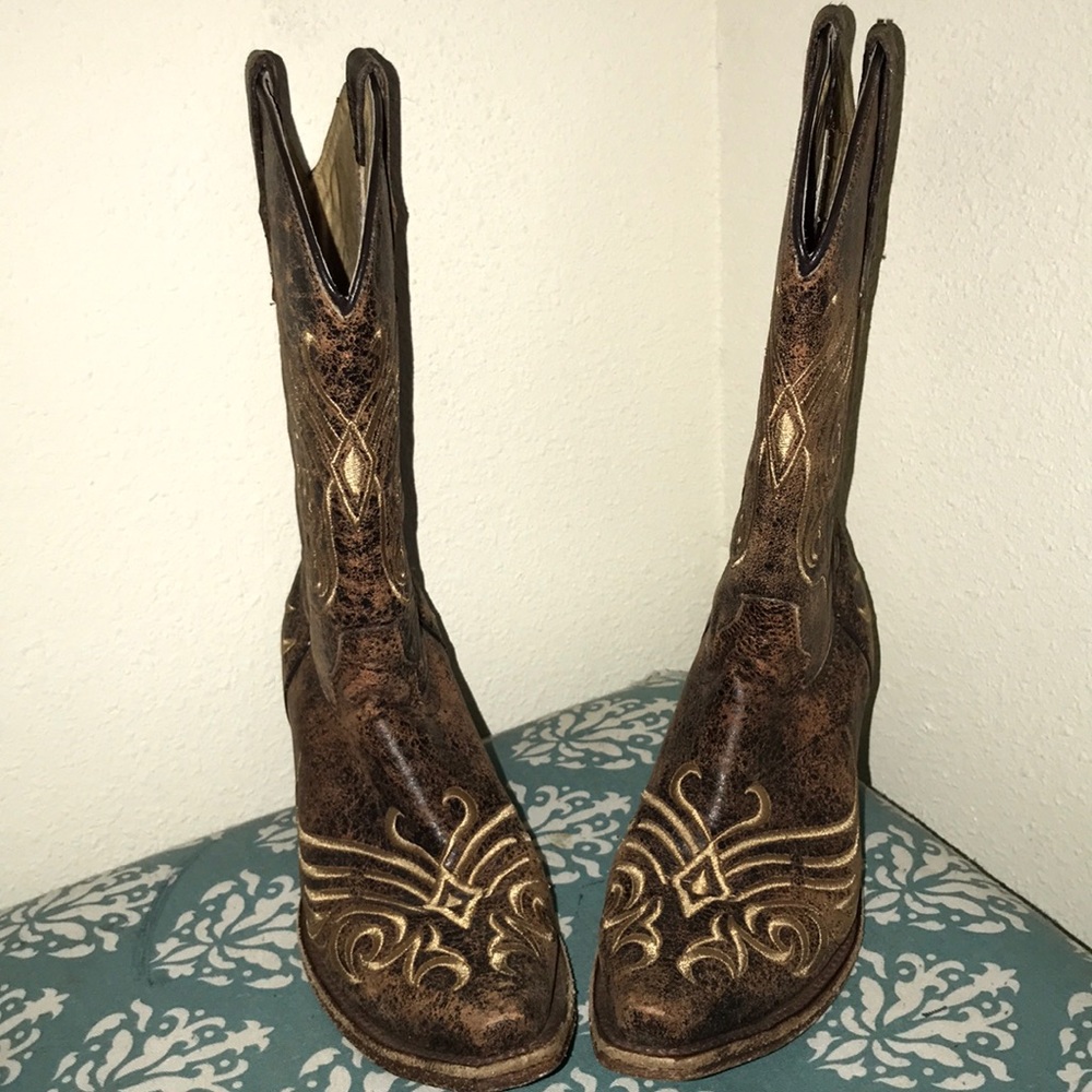 Women’s Brown Cowboy Boots